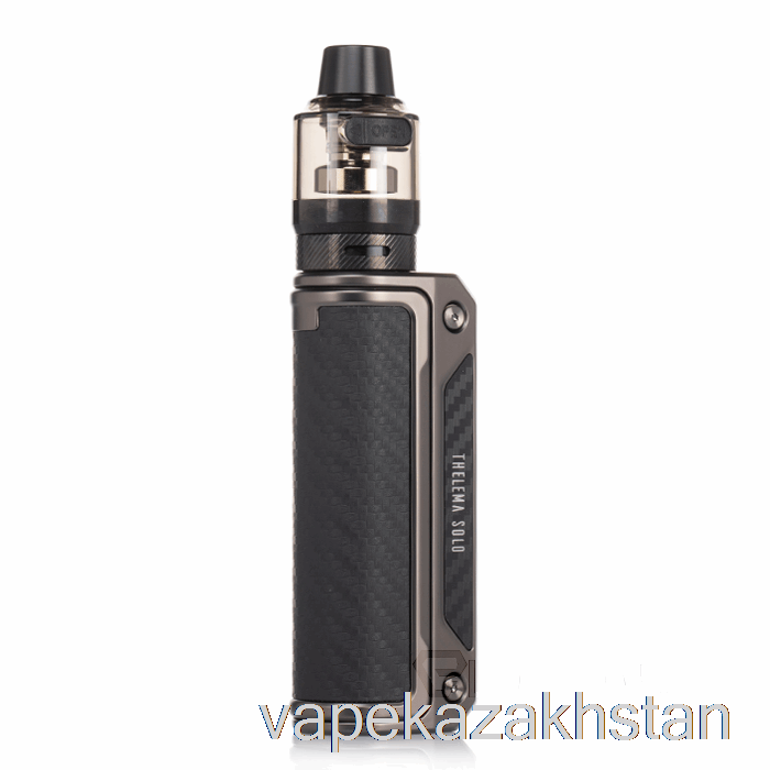 Vape Disposable Lost Vape Thelema Solo 100W Starter Kit Gunmetal / Carbon Fiber